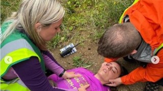 Българската звезда в планинското колоездене Изабела Янкова претърпя тежко падане