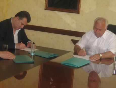 Споразумението между БФБ, община Ботевград и БК "Балкан" бе подписано днес