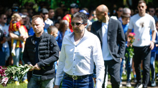 Изпълнителният директор на Левски Даниел Боримиров бе на Могилката където