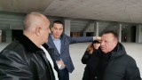 Бойко Борисов инспектира новата спортна зала в Бургас