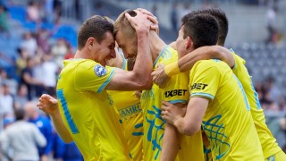 Астана взе крехък аванс срещу Мидтиланд, Божидар Краев гледа от пейката