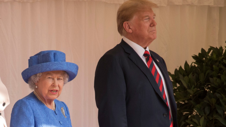 Британската кралица и Тръмп обсъждат "тясно сътрудничество" за отваряне на глобалните икономики