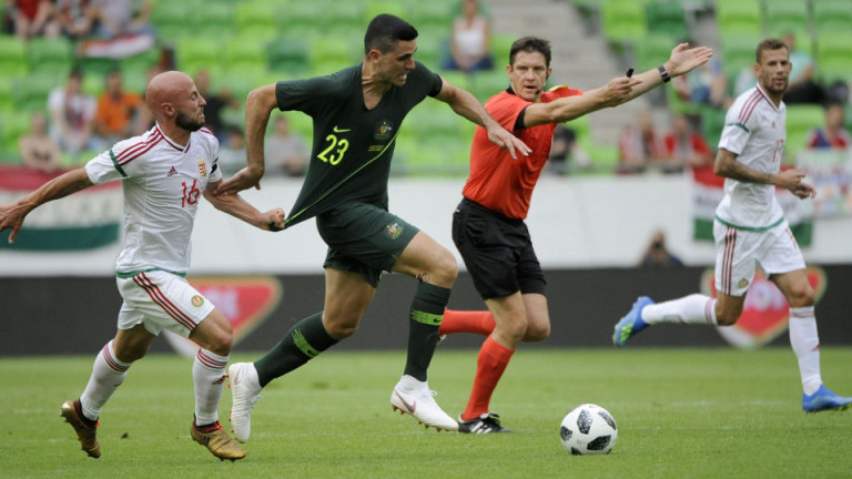 Австралия победи Унгария с 2:1 в контролна среща, която се