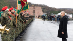 Радев поздрави Сухопътните войски: Носите кръвта на воините от Одрин, Тутракан, Дойран и Драва