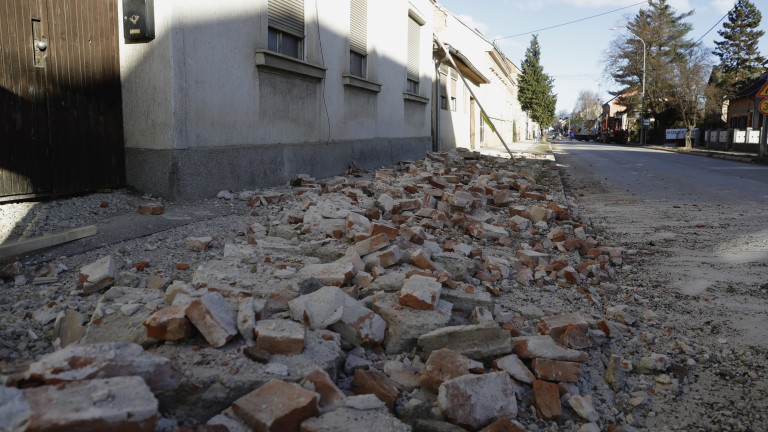 Ново земетресение с магнитут 4,5 удари Хърватия