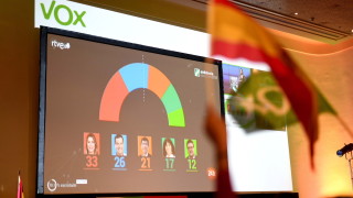 За първи път от десетилетия крайнодясна партия спечели парламентарни места в Испания