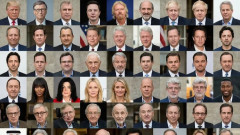 Топ 50 на най-популярните личности в досиетата "Епстийн"