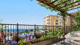 Жилищен комплекс "Азимут" до к.к. "Св. Св. Константин и Елена" предлага спираща дъха морска панорама