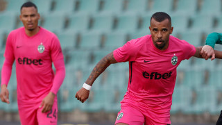 Черно море - Лудогорец 1:2 (Развой на срещата по минути)