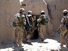 НАТО пое контрола по сигурността в Южен Афганистан
