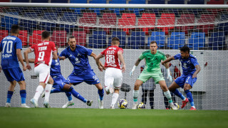 Централният защитник на Левски Кристиан Димитров поздрави за труда на