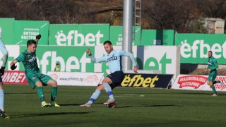 Витоша - Дунав 1:1, Гъргоров откри от дузпа, Христов изравни