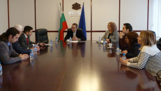 Ръководството на НГДЕК Националната гимназия по древни езици и