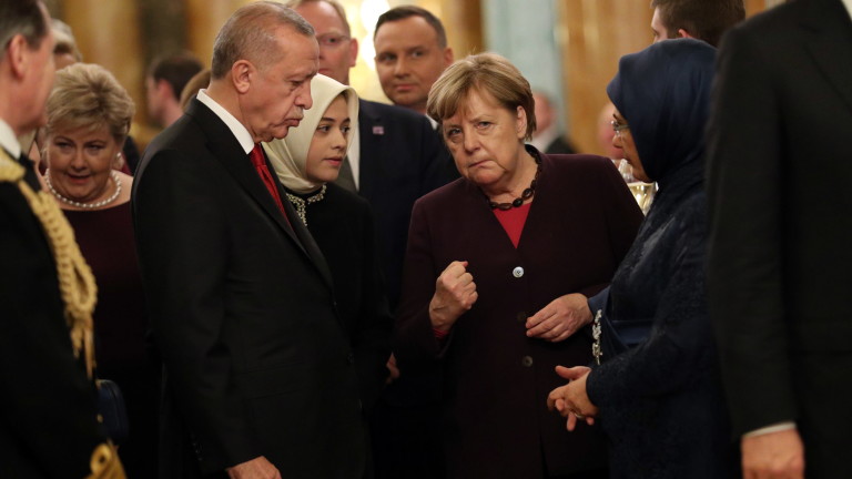 Меркел, Макрон, Ердоган и Джонсън с договорка за Сирия