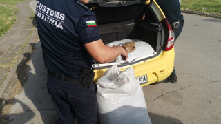 Митнически служители от отдел Митническо разузнаване и разследване в Териториална