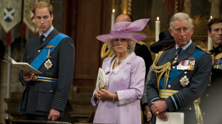 През отминаващата 2024 г принц Уилям и съпругата на баща