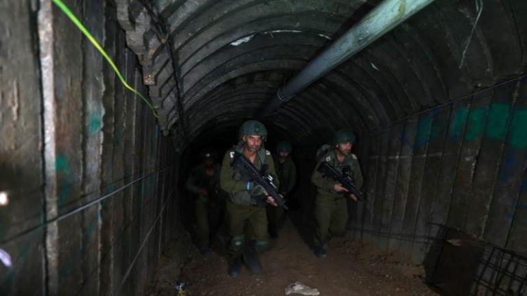 Израелските военни откриха най-големия тунел на "Хамас" в Газа