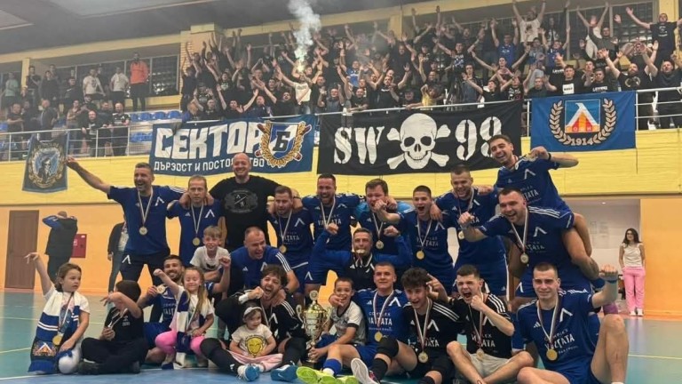 Левски детронира Амиго за "синя" титла във футзала