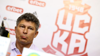 Главният мениджър на ФК ЦСКА 1948 Красимир Балъков даде пресконференция