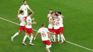 Полша успя да надвие Саудитска Арабия, Левандовски с първи гол на Световно първенство