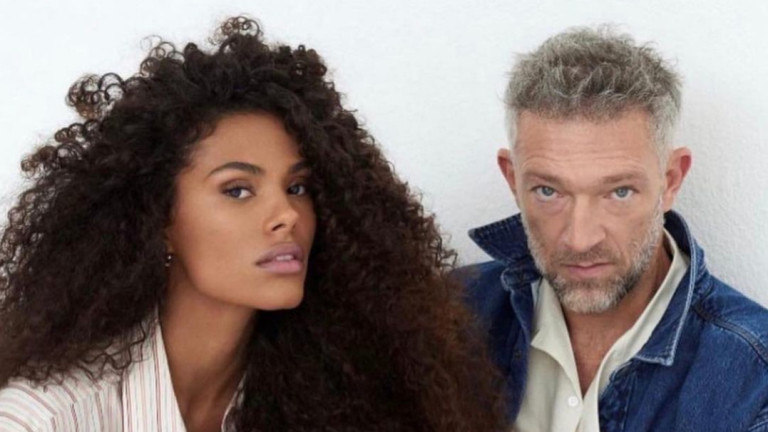 Венсан Касел и Тина Кунаки - диви и щастливи