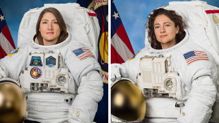 За първи път в историята изцяло дамски екип ремонтира космическата станция