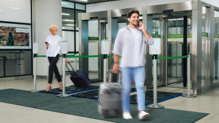 Зони за дезинфекция са обособени на летище Васил Левски в София