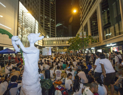 Над 50 ранени в Хонконг
