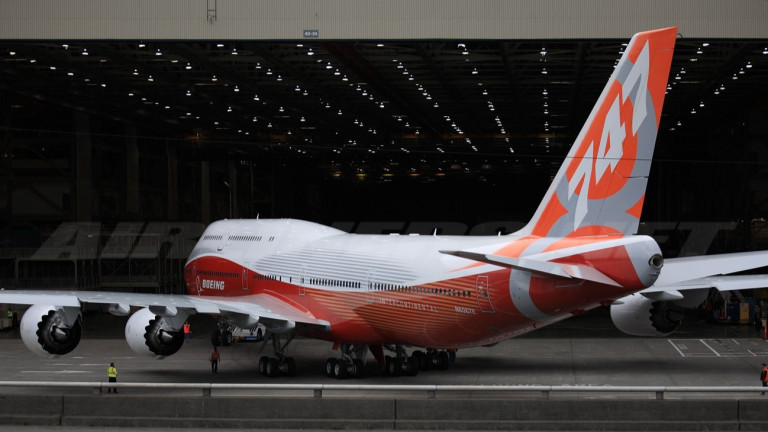 Самолетът на Boeing е наистина впечатляващ