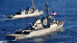  Китай се нахвърли на Съединени американски щати за бойни кораби край противоречиви острови в Южнокитайско море 
