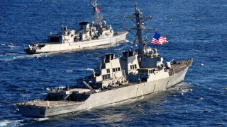 Военните кораби и екипажите назначени на ръководената от САЩ мисия
