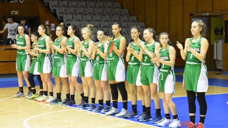 Баскетболистките до 16 години ще играят с Люксембург на Европейското в София