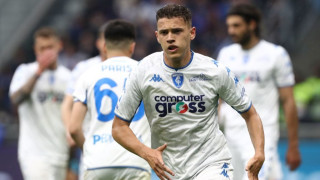 Халфът на Емполи Кристян Аслани който бе сред откритията