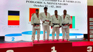 Джудистите на ЦСКА завоюваха три медала от Балканския шампионат по