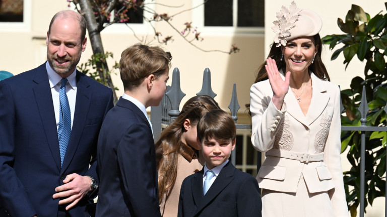 Традицията продължава: как Уилям и Кейт отбелязаха рождения ден на принц Луис 