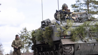 Руската телевизия излъчи кадри на произведена в САЩ бойна машина