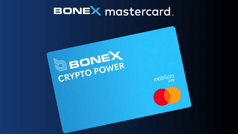 Крипто борсата Bonex навлиза на международната сцена с партньорство с Mastercard