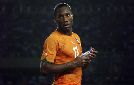 Дрогба вкара своя гол номер 41 Кот Д'Ивоар