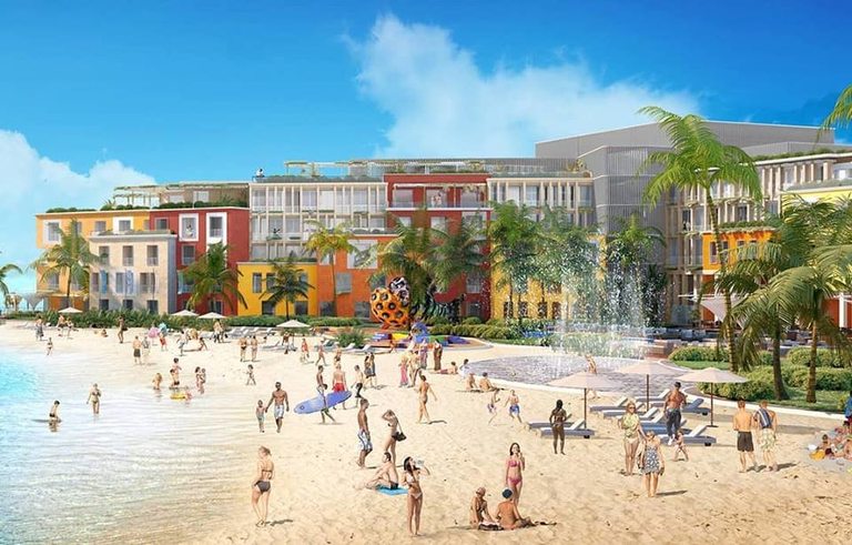 Така ще наподобява плажът на острова Main Europe