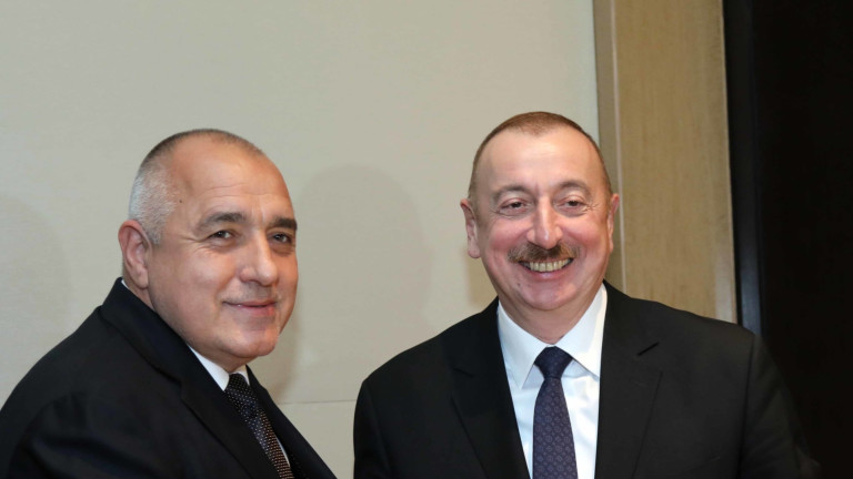 Министър-председателят Бойко Борисов и президентът на Азербайджан Илхам Алиев обсъдиха