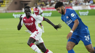 Късен гол на бранителя Аксел Дизази спаси Монако от домакинска