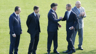 Президентът на Съюза на европейските футболни асоциации УЕФА Александър Чеферин