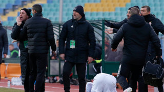 Треньорът на ЦСКА Стойчо Младенов е дръпнал здраво конско