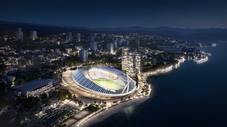 Вижте бъдещия стадион на Риека