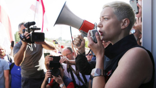 Трима беларуски опозиционни политици включително лидерът на протестите Мария Колесникова която