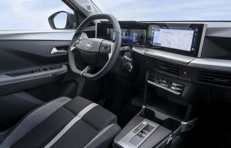 Интериорът на Opel Frontera Electric