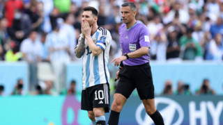 Суперзвездата на аржентинския национален отбор Лионел Меси подкрепи нападателя на