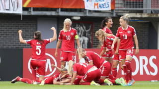 Късен гол с глава на Тереза Ниелсен донесе победата на