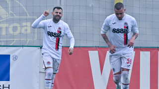 Спас Делев дълго време носи екипа на Лудогорец и вкара