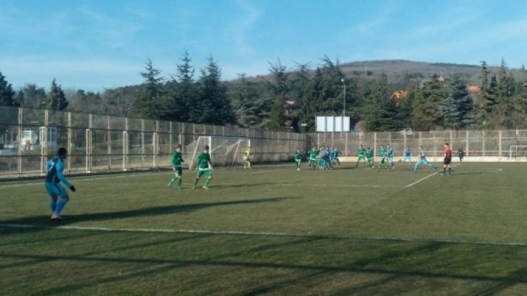 Витоша (Бистрица) уреди контрола с още един отбор от Втора лига